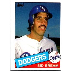 1985 Topps #253 Sid Bream